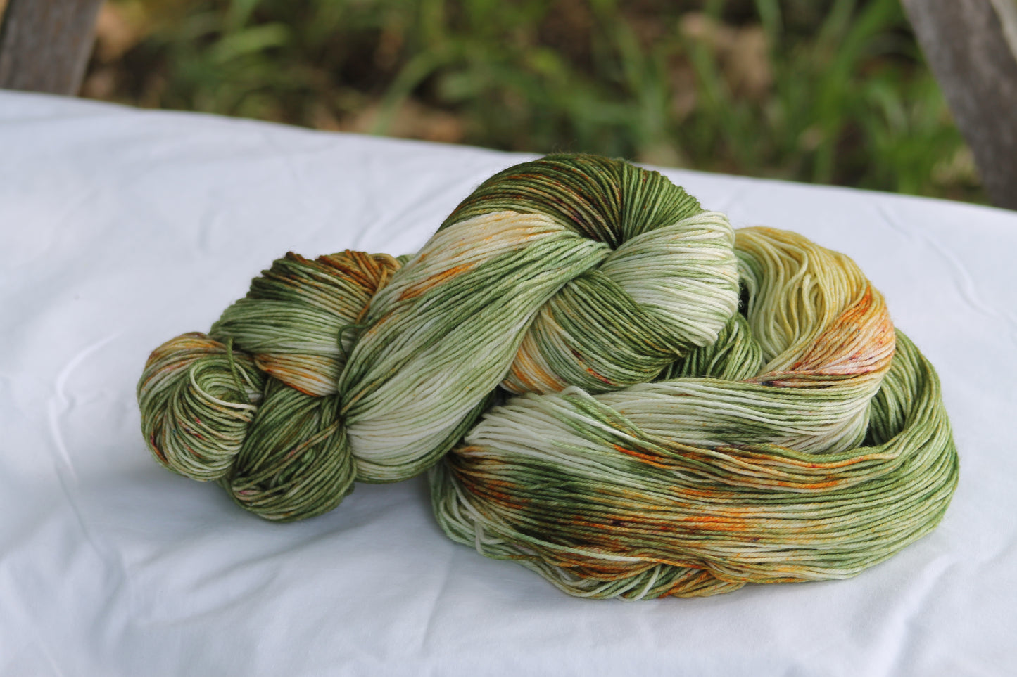 Sock/ fingering weight yarn, Sugar Maple