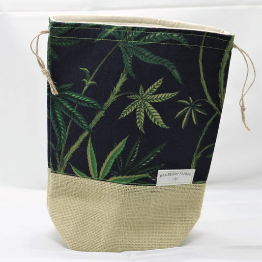 Blueberry Kush Draw String Project Bag