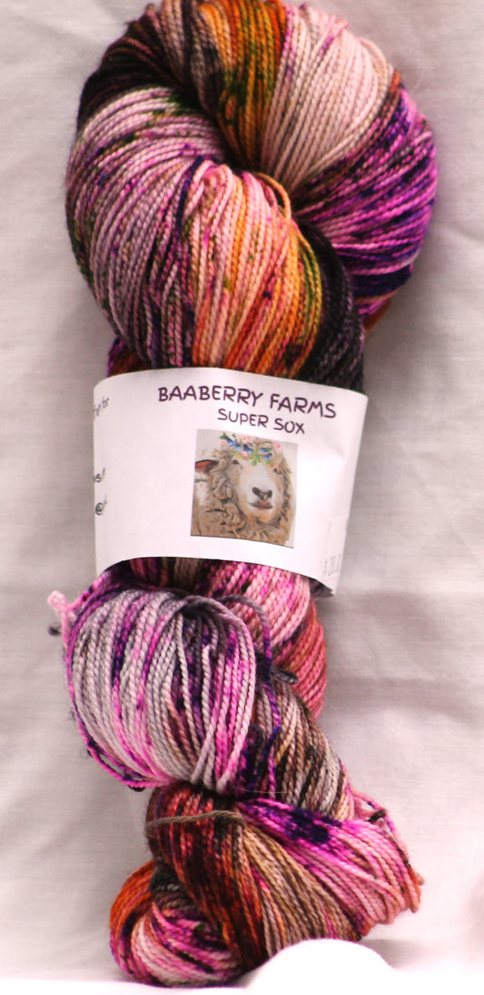 Sock/ fingering weight yarn, I'm Your Huckleberry