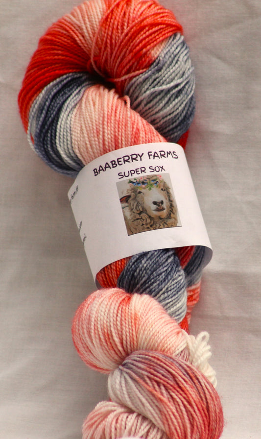 Sock/ fingering weight yarn, Americana